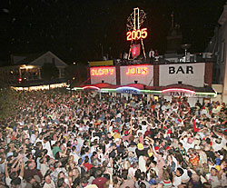 New Years Eve 2004 photo - Duval Street, Key West